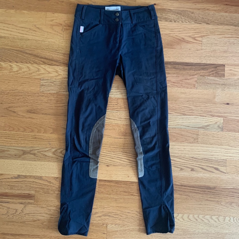 Black Tailored Sportsman trophy hunter breeches, size 24 long